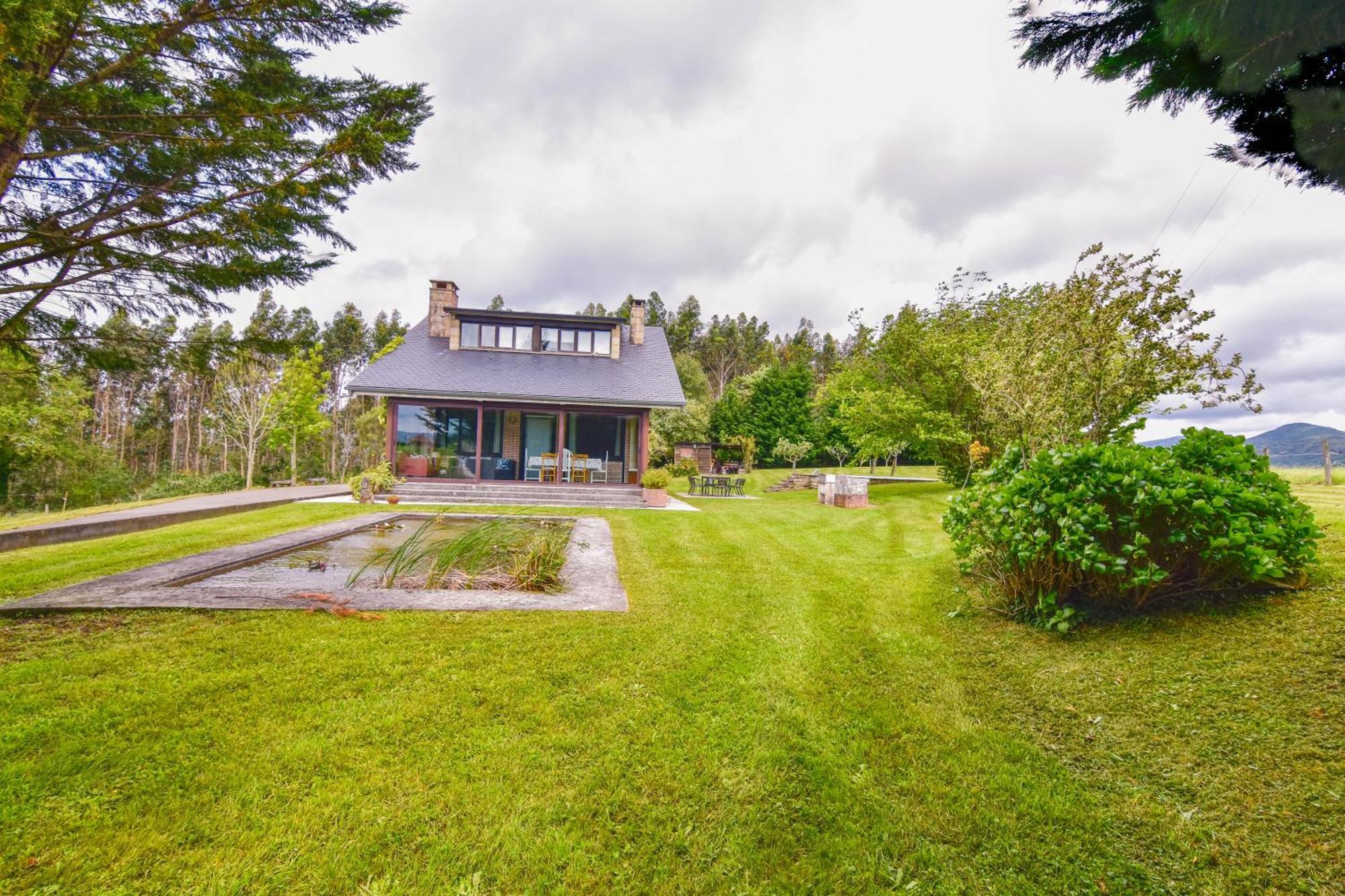 Villanueva Casa Con Gran Jardin Y Piscina En Cabarceno别墅 外观 照片